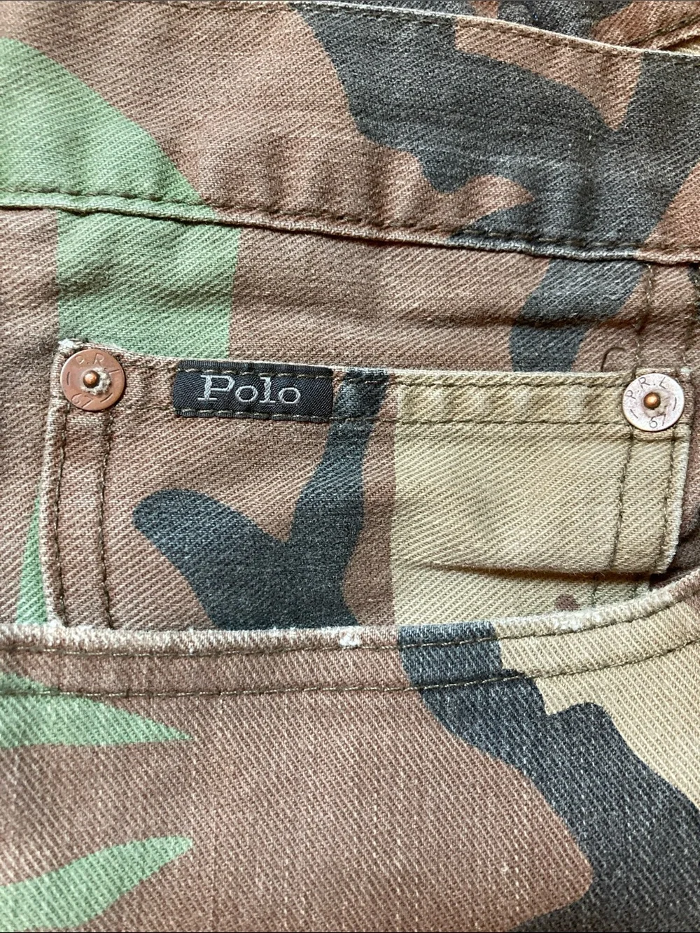Polo Ralph Lauren The Varick Slim Straight Camo Pants